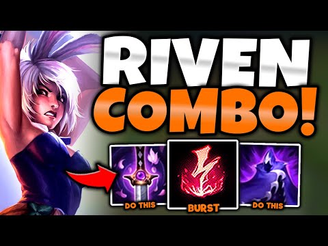 MY RIVEN COMBO'S 100% LOOK LIKE A GLITCH! (HUGE BURST) - S12 Riven TOP Gameplay Guide