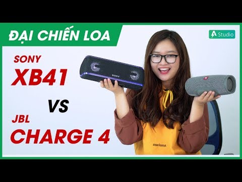  [Đại chiến loa] Sony SRS-XB41 vs JBL Charge 4 l Loa nào hơn? 