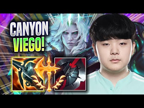 CANYON IS SO CLEAN WITH VIEGO! - DK Canyon Plays Viego JUNGLE vs Vi! | Season 2022