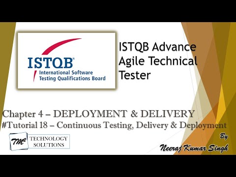 ISTQB Agile Technical Tester Introduction ISTQB Tutorials