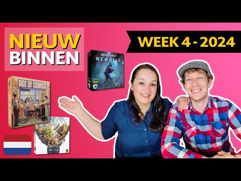 Nieuw binnengekomen bordspellen! - Week 4, 2024