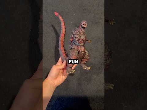 SHIN GODZILLA REVIEW 🔥🔥 #godzilla #collection #actionfigures #fyp #shmonsterarts #review #toys