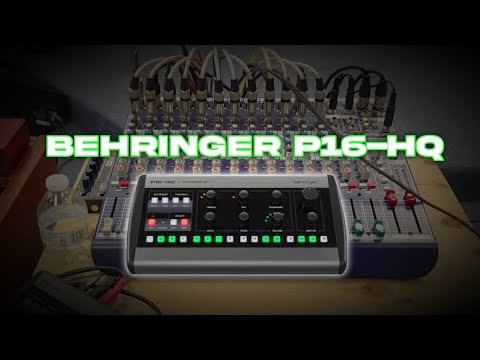 Behringer P16-HQ/ P16-M Tutorial | IEM For Church Musicians
