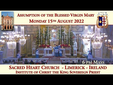 Monday 15th August 2022: Assumption of the Blessed Virgin Mary