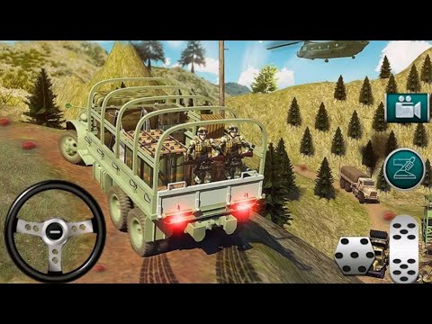 Army Truck Transport Offroad Simulator   US Cargo Vehicle Driving games - Android GamePlay