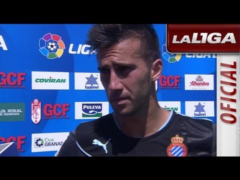 Entrevista a Lanzarote tras el en el Granada CF (0-1) RCD Espanyol - HD