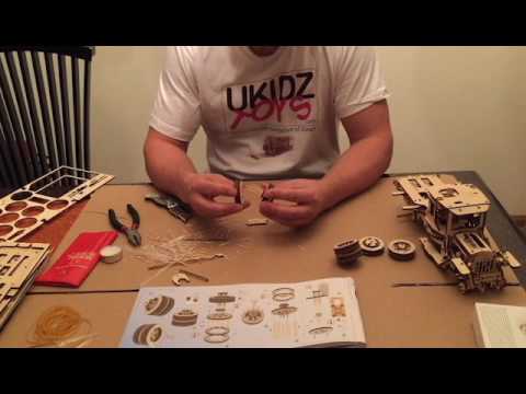 UGears Truck UGM-11 Timelapse assembly by Ukidz Toys