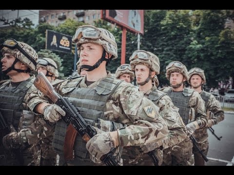 Azov military parade