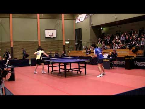 Takanori Shimoyama - Guo Kai (1:a set), Mariedals IK - Falkenbergs BTK
