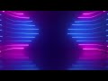 Horizontal Glowing Neon Lights Stage Loop Animated Background - Free Footage - Motion Made