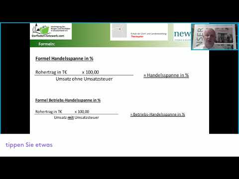 Dorfladen Akademie Handelsspanne Kazu