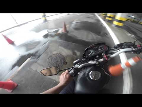 Treino para o teste de pilotagem do RAIO/PMCE