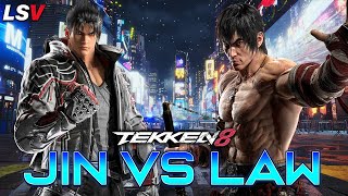 Jin Kazama Vs Marshall Law Classic Matches! (Tekken 8)