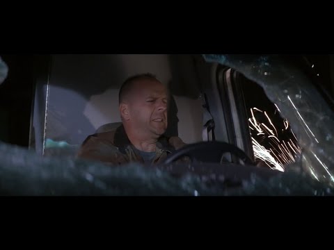 Mercury Rising (1998) - Highway Car Chase / Train Scene (1080p)