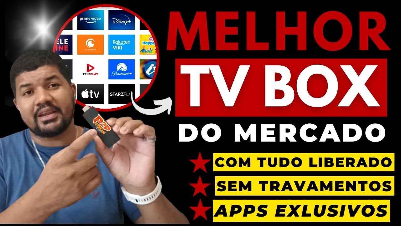 MELHOR TV BOX DO MERCADO - Melhor TV Box do Mercado com Tudo Liberado – Funciona Mesmo?