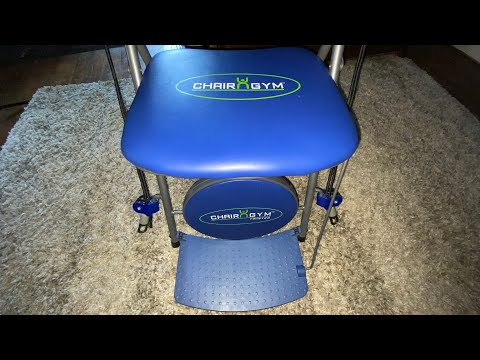Chair Gym Exercise System with Twister Seat,DVDs