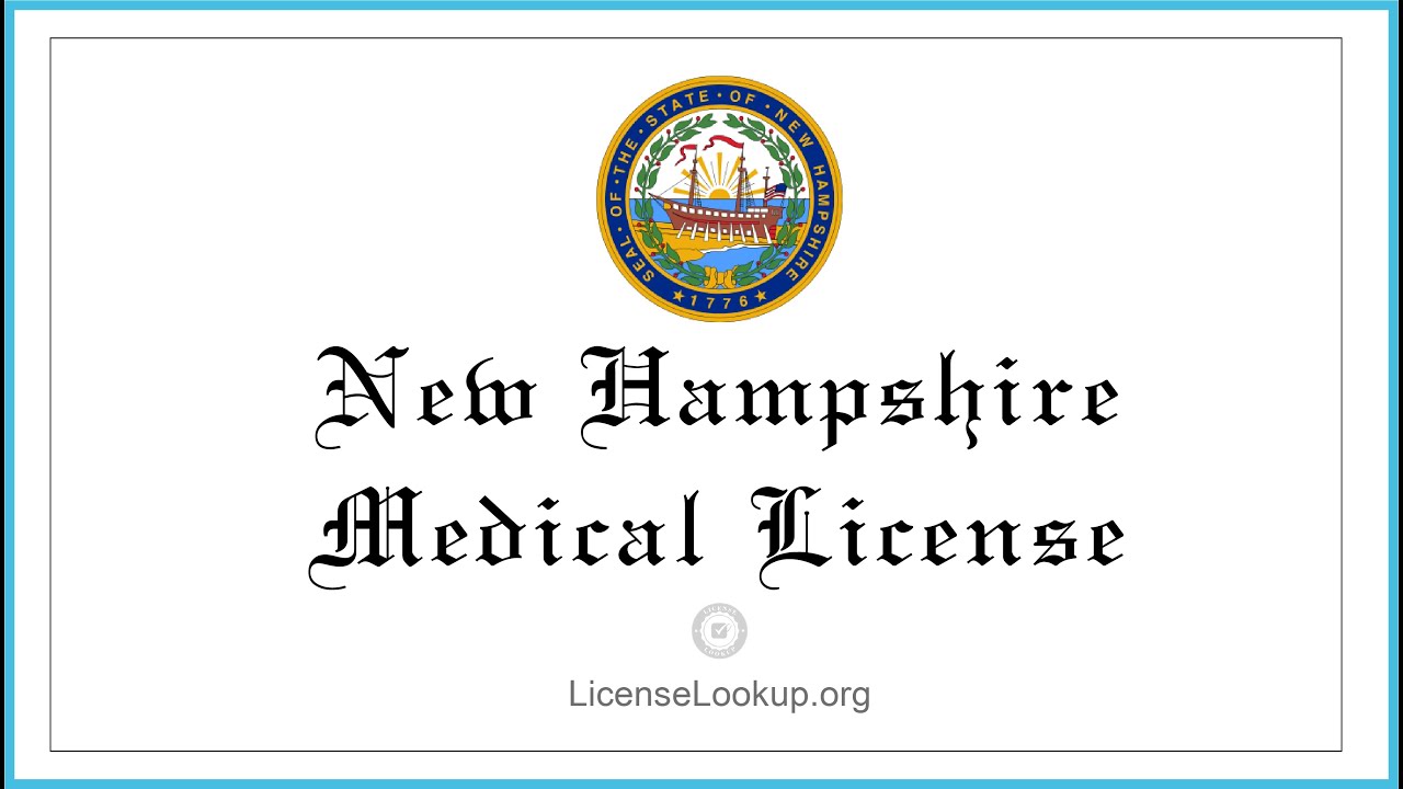 How long does NH medical license take? Tipseri