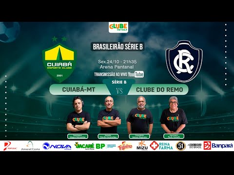 AO VIVO CUIABÁ 1X3 CLUBE DO REMO | 34º RODADA | BRASILEIRÃO SÉRIE B | 22.10.2025
