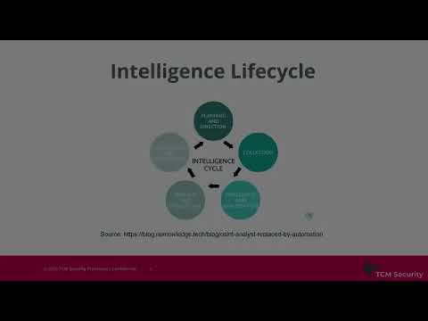 Open-Source Intelligence (OSINT) in 5 Hours - Full Course - Learn OSINT! - 1of5