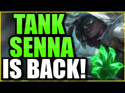 TANK SENNA is BACK FOR GOOD!  This build legit allows you to 1v9... just watch this video and see 😳