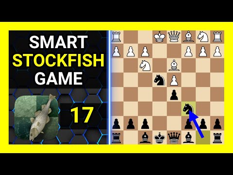 Smart Stockfish 17 Chess Game, Russian Game, Classical Attack, Mason-Showalter Variation