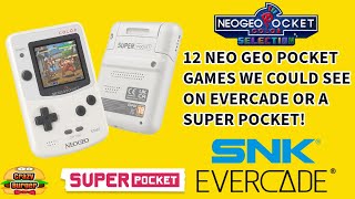 12 Neo Geo Pocket Color Games We Could See on Evercade OR A Super Pocket!