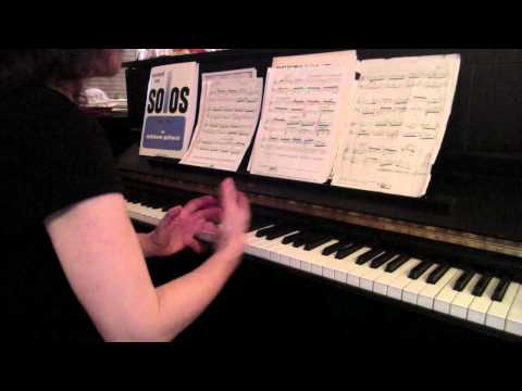 Piano Lesson: Bach Invention in D minor, no. 4