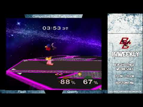 BC Biweekly 22: Losers Quarters - Qwerty (Sheik, Peach) vs Flash (Falco)