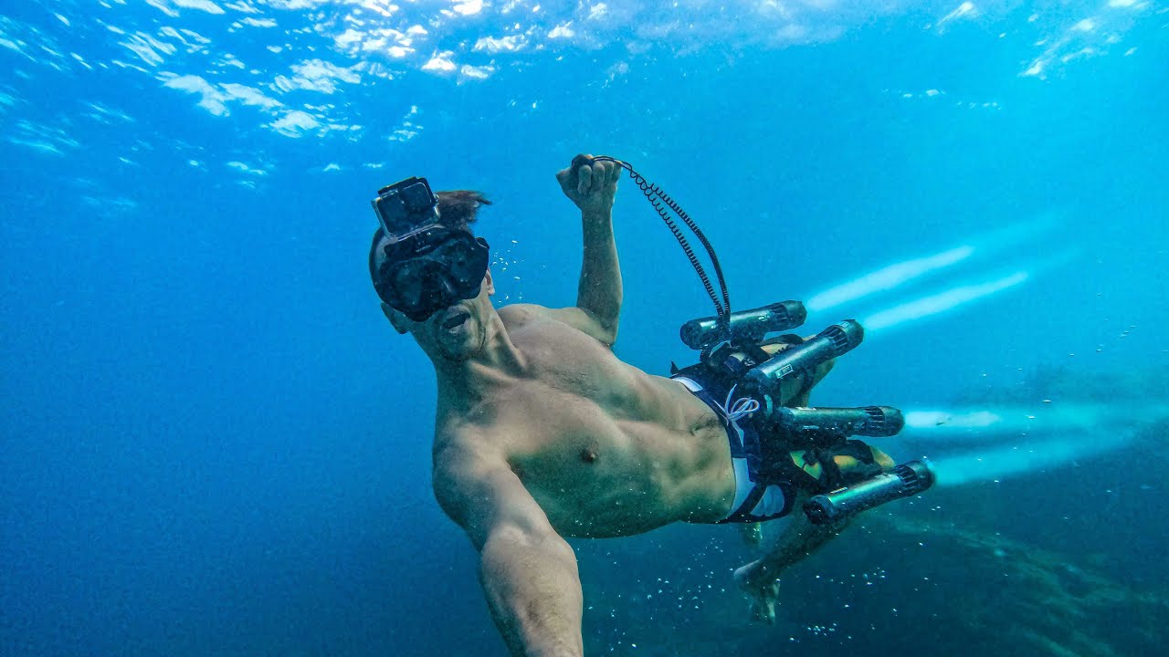 Underwater Jet-Powered Adventure ----- (4X Subnado Sea Scooters)