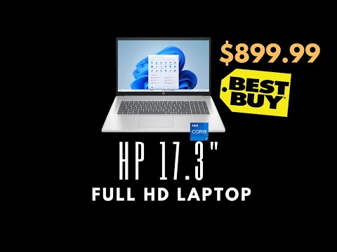 HP 17.3" FHD Business Laptop New Edition, Intel Core i7-1355U, 32GB RAM, 1TB SSD, Windows 11 Pro, Wi-Fi 6, USB-C, HDMI, Copilot Key, Sleek Thin-Bezel Design (32, GB, 1, TB) video review thumbnail