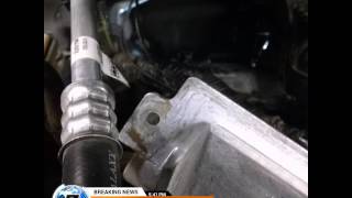 Ford Edge power steering hose replacement. Ford Edge power steering hose replacement.
