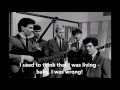 I'm Alive  THE HOLLIES (with lyrics)