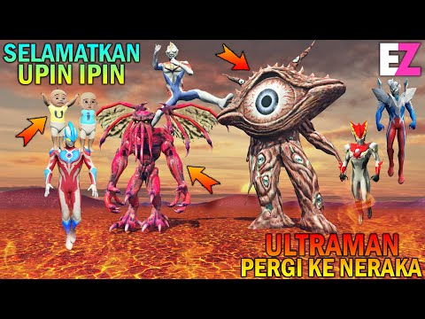 ULTRAMAN SELAMATKAN UPIN IPIN DI NERAKA JAHANNAM - GTA 5 SULTAN BOCIL