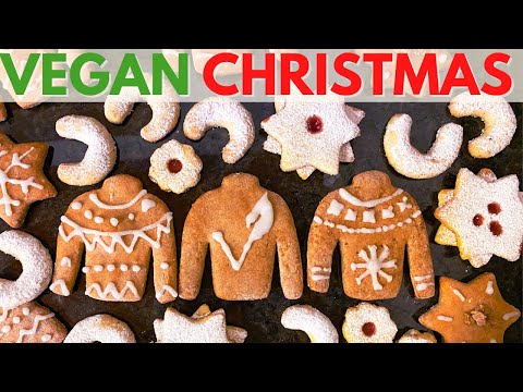 3 Easy Austrian VEGAN Christmas Cookie Recipes 🎄🍪🇦🇹