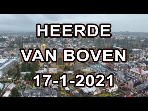 Heerde van boven // 17-1-2021 // DJI Mini 2 // Liebherr 1160 LR Boer BV