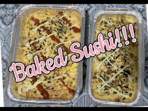 BAKED SUSHI + COOKING TIME || V62 || Monic & Cathalia Di Vlog