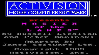 [Amstrad CPC] Master Of The Lamps - Longplay