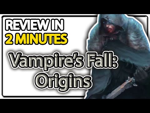Vampire's Fall: Origins PC Review - An Open World Turn Based RPG!