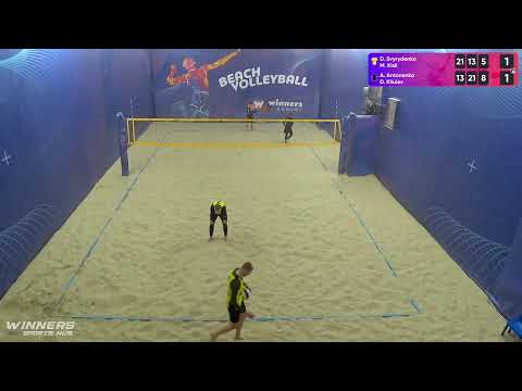 11:40 D. Svyrydenko / M. Kisil - A. Antonenko / D. Kliuiev 28.01.2023 | Winners Beach Volleyball