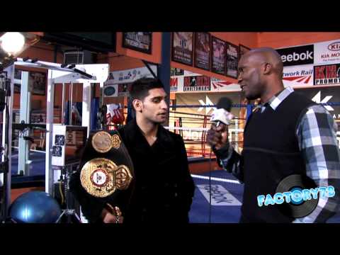 FACTORY78 EXCLUSIVE - The Return of Amir Khan interview.
