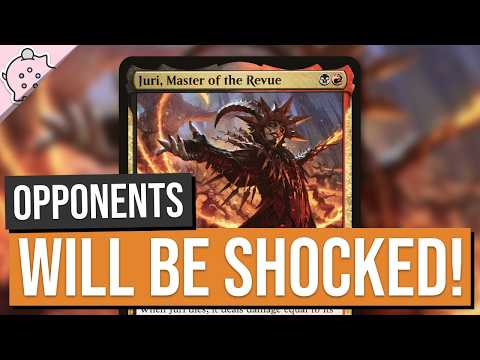 Opponents Will Be Shocked! | Juri, Master of the Revue Commander Deck | EDH | Magic the Gathering