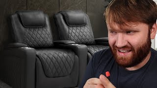 i got sent CRAZY expensive chairs - Oslo Luxury Theater Seating