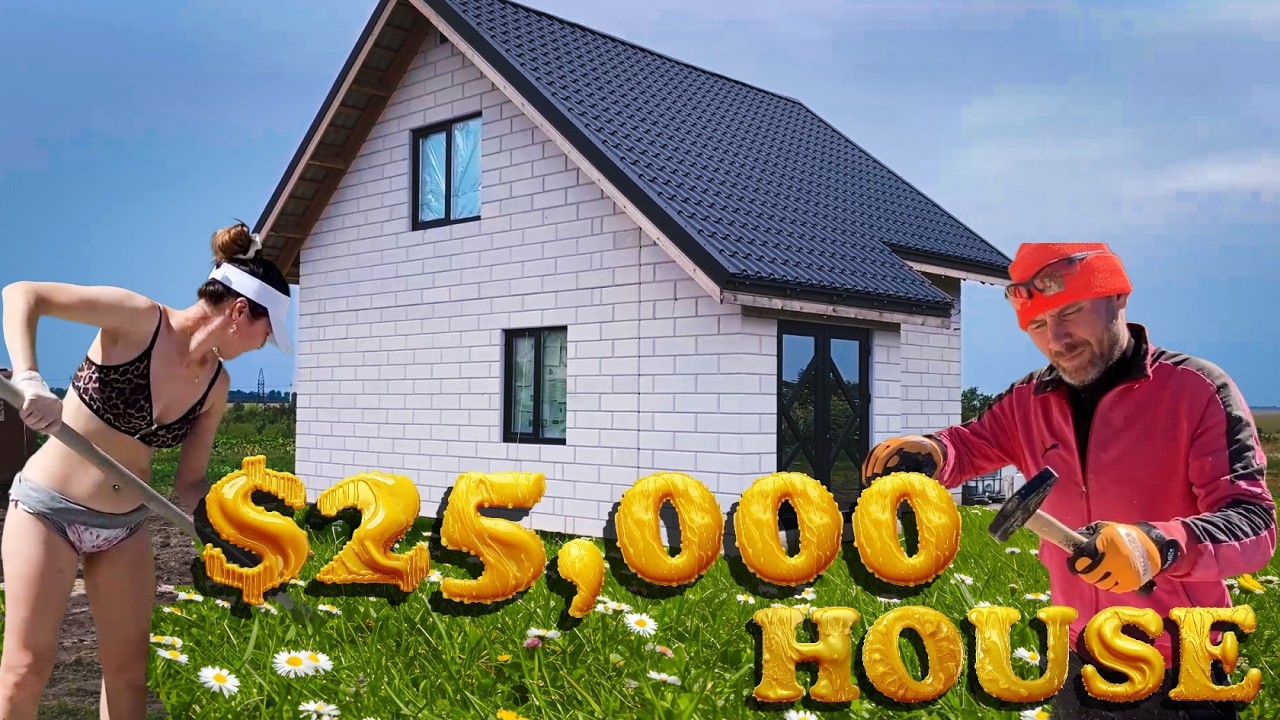 $25,000 DIY House Build What 4 Years of Hard Work Looks Like