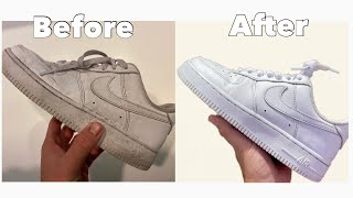 HOW TO CLEAN YOUR AIR FORCE 1