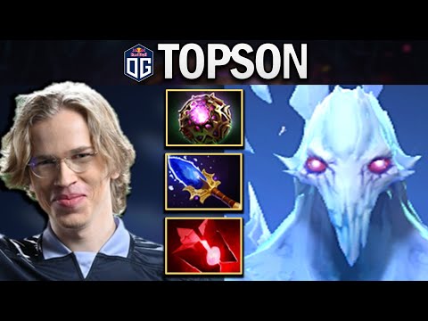 OG.TOPSON ANCIENT APPARITION WITH 22 KILLS - DOTA 2 7.27 GAMEPLAY