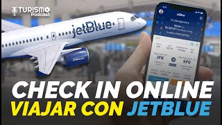 Cómo hacer el CHECK IN Online de JETBLUE Paso por Paso TUTORIAL 2026