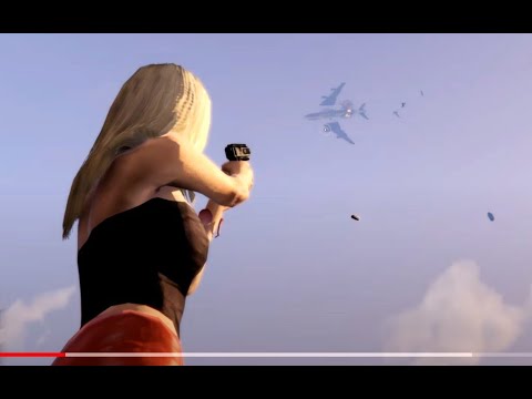 Street Corner Gal, w/1 of Bikini Beach Babes cool guns!