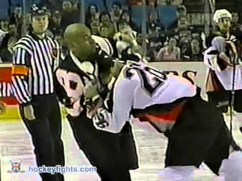 Donald Brashear vs Eric Boulton
