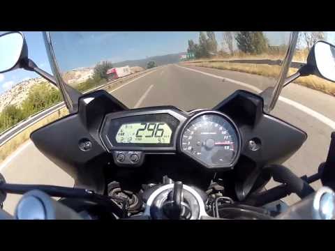 FZ1 FAZER TOP SPEED 296km