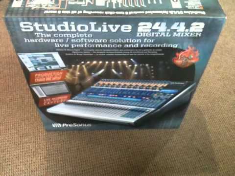 PreSonus StudioLive 24.4.2 Arrival
